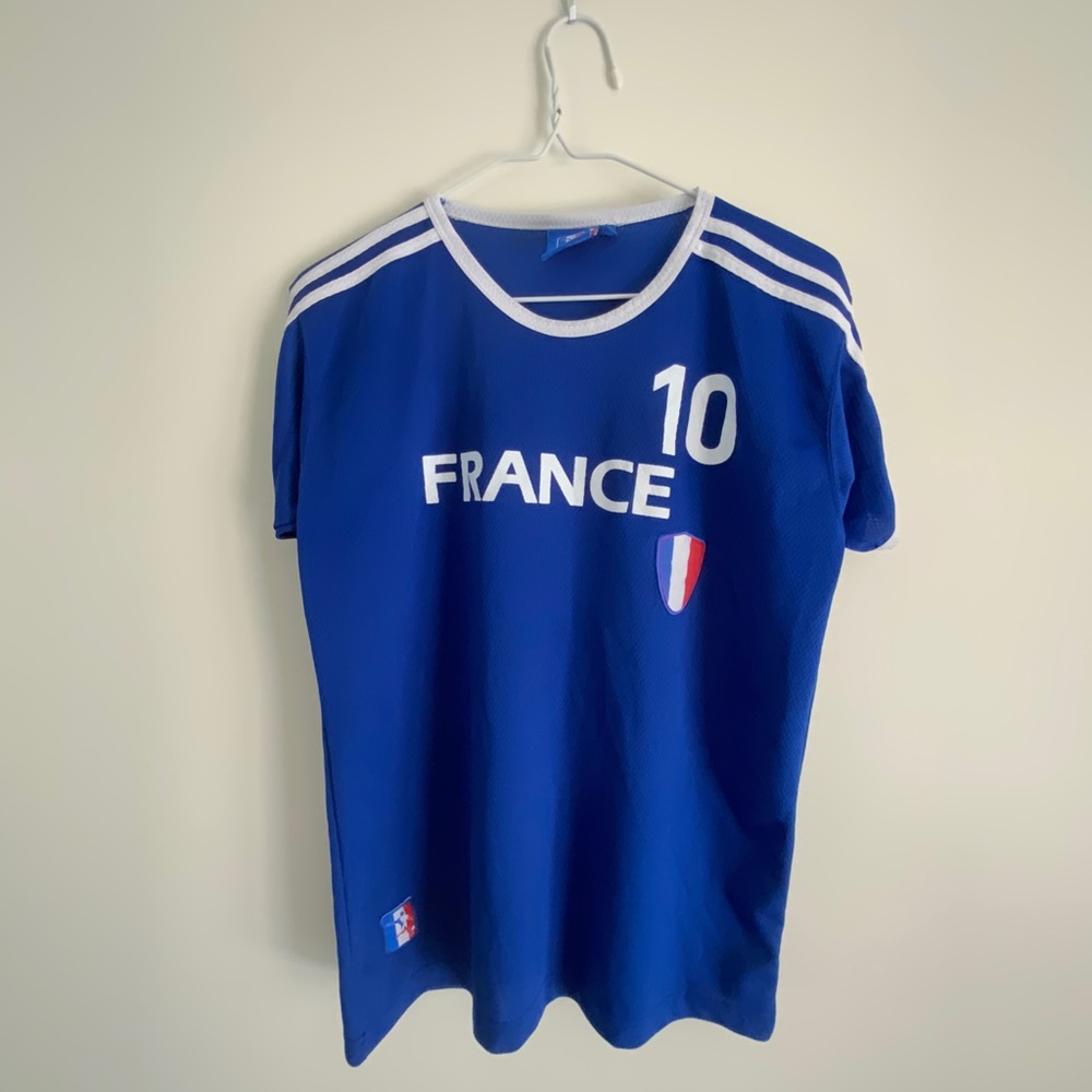 Very Blue France Soccer Shirt by Produit Officiel